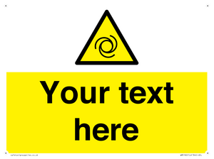 Custom Automatic Start Up Sign